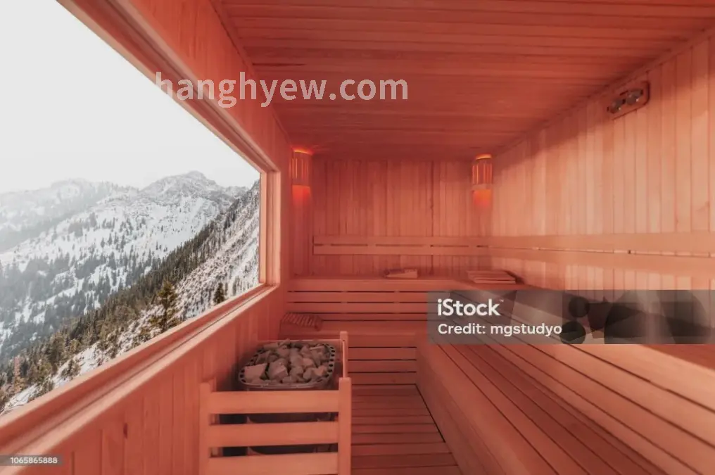 传统的芬兰桑拿房